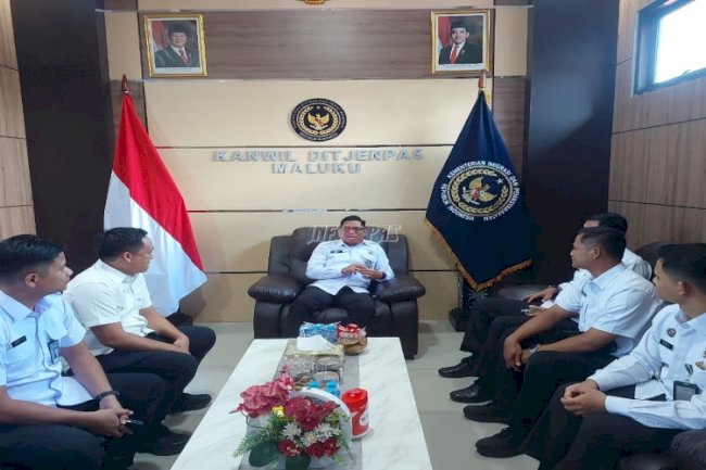 Kakanwil Ditjenpas Maluku dan Direktorat Pamintel Ditjenpas Kolaborasi Perkuat Fungsi Intelijen Pemasyarakatan