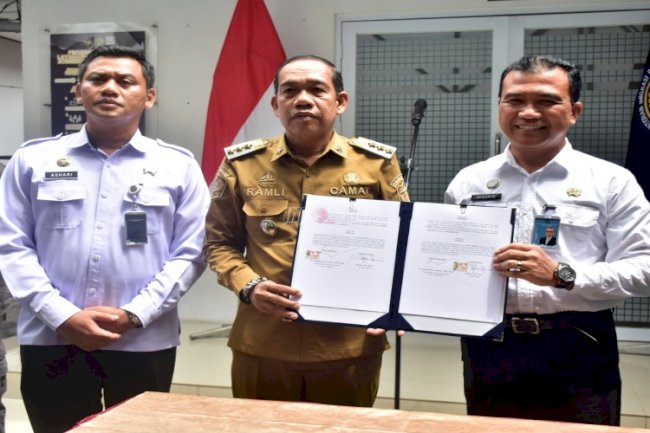 Kanwil Ditjenpas Sulsel Apresiasi PKS Bapas Makassar dengan Pemda dan PT Kiwal Garuda Hitam