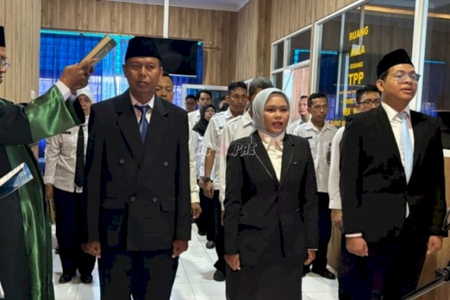 Tiga PK Bapas Pekalongan Naik Jenjang, Ini Pesan Kabapas