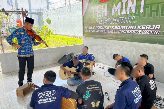 Melodi Pembinaan, Lapas Karang Intan Tanamkan Nilai Budaya Lewat Musik Panting