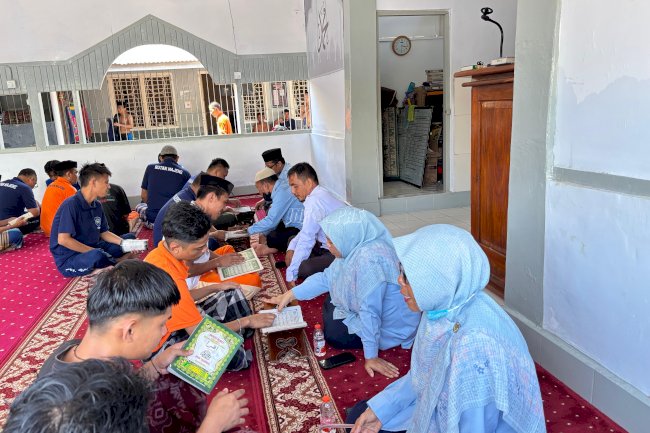 Kolaborasi Rutan Majene dan Kemenag, Pengajian Jadi Wadah Perubahan Warga Binaan