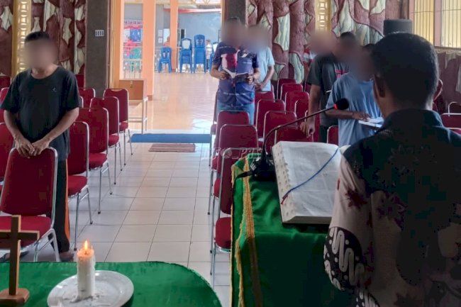Rutan Ambon dan Kemenag Perkuat Pembinaan Rohani Warga Binaan Katolik