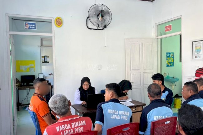 Dari Lapas untuk Sehat Bersama, Komitmen Lapas Piru Wujudkan Lingkungan Bebas TBC