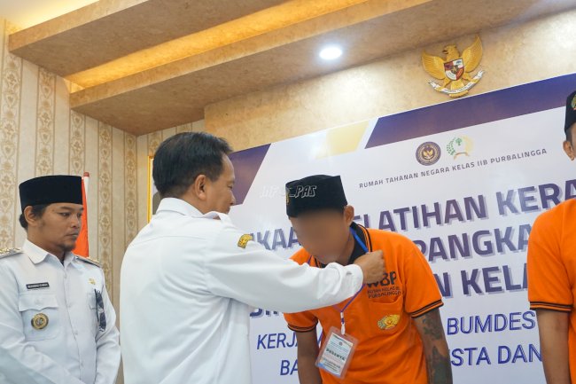 Langkah Nyata Menuju Kemandirian, Rutan Purbalingga Gelar Pelatihan Produktif