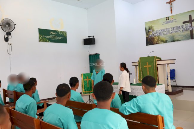 LPKA Ambon Perkuat Karakter Anak Binaan Lewat Pendalaman Alkitab