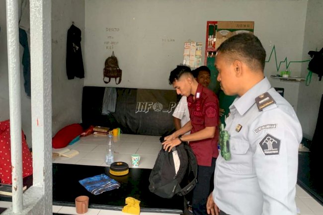 Lapas Tual Perkuat Keamanan dengan Razia Rutin di Blok Hunian Warga Binaan
