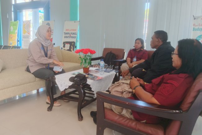 Lapas Saparua Jajaki Kerja Sama Pelatihan Kemandirian Bersama BPVP Ambon