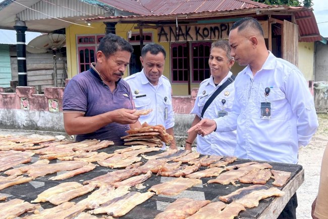 Lapas Wahai Tiru Pengusaha Ikan Asin Lokal untuk Kembangkan UMKM Warga Binaan