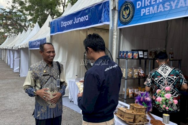 UMKM La’Bua Lapas Atambua Tampil di Festival Kemudahan dan Pelindungan Usaha Mikro NTT