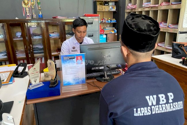 Warga Binaan Baru Jalani Registrasi dan Orientasi, Lapas Dharmasraya Pastikan Program Pembinaan Tepat