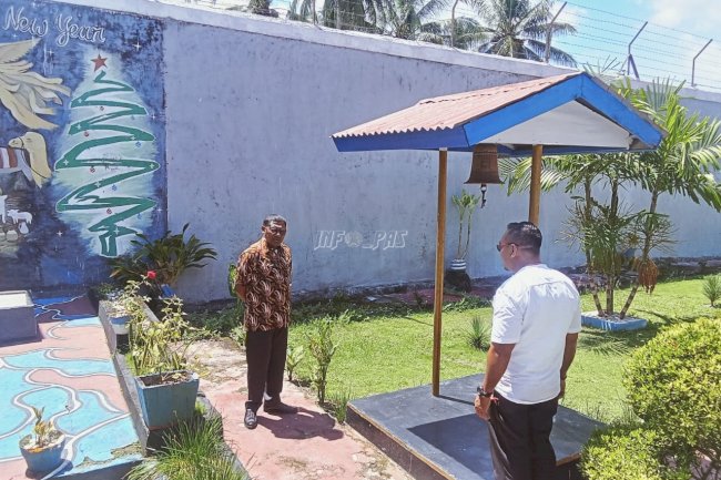 Rutan Masohi Perkuat Kewaspadaan Lewat Kontrol Keliling Pengamanan