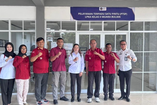 Tingkatkan Kualitas Layanan, LPKA Muara Bulian Terima Kunjungan Tekforma Ditjenpas
