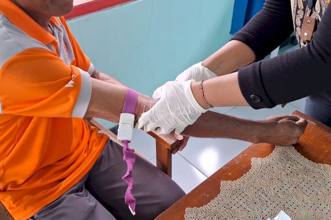 Rutan Bajawa Gelar Pemeriksaan HIV/AIDS bagi 10 Tahanan Baru