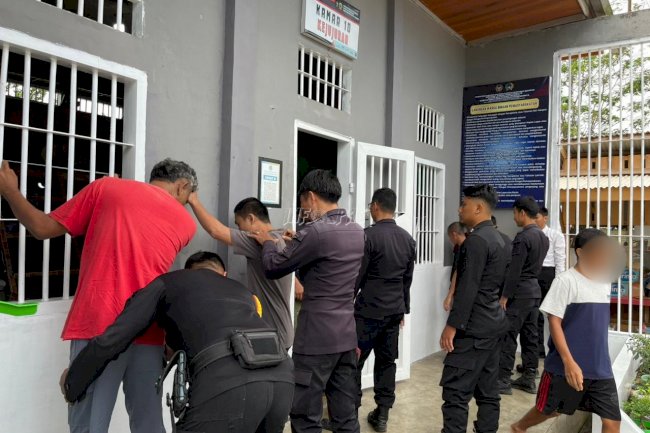 Lapas Dharmasraya Jaga Ketertiban Lewat Razia Rutin dan Pengawasan Ketat