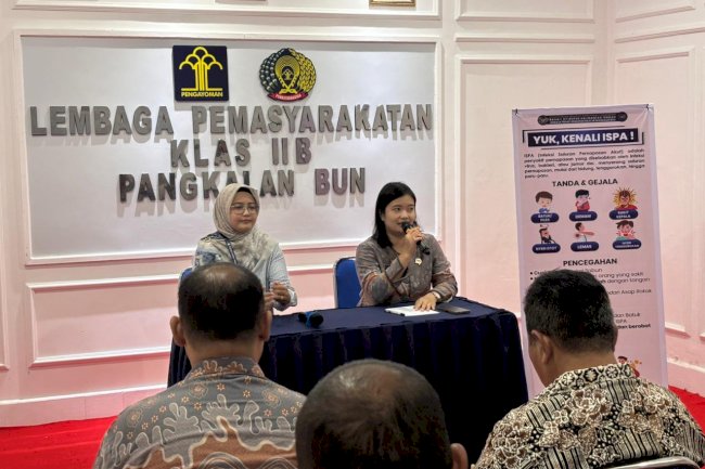 Lapas Pangkalan Bun Gelar Edukasi Kesehatan Cegah ISPA bagi Petugas