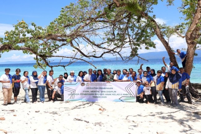 LPKA Ambon Perkuat Disiplin dan Kekompakan Petugas lewat Pembinaan FMD