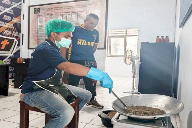 Lapas Bandanaira Dorong UMKM Berkelanjutan lewat Pembuatan Sambal Motraing