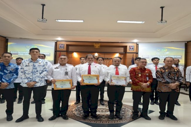 Gagalkan Upaya Peredaran Narkoba, Empat Petugas Lapas Tanjungpandan Raih Penghargaan