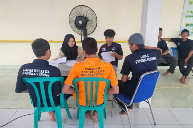  Pulihkan Harapan, Klinik Pratama Lapas Pangkalpinang Tanamkan Afirmasi Positif Warga Binaan