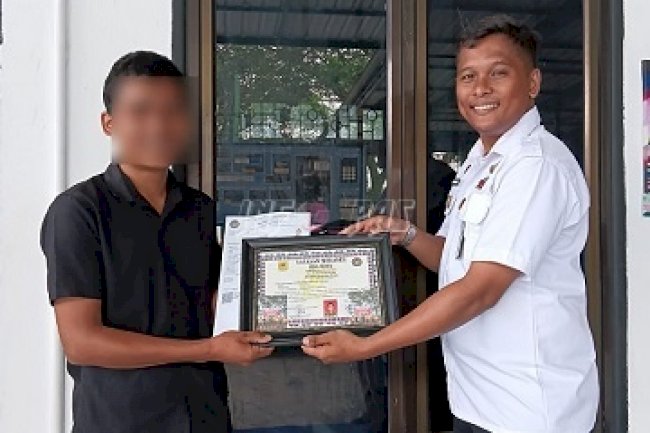 LPKA Medan Bekali Anak Binaan dengan Sertifikat Keterampilan Sebelum Kembali ke Masyarakat
