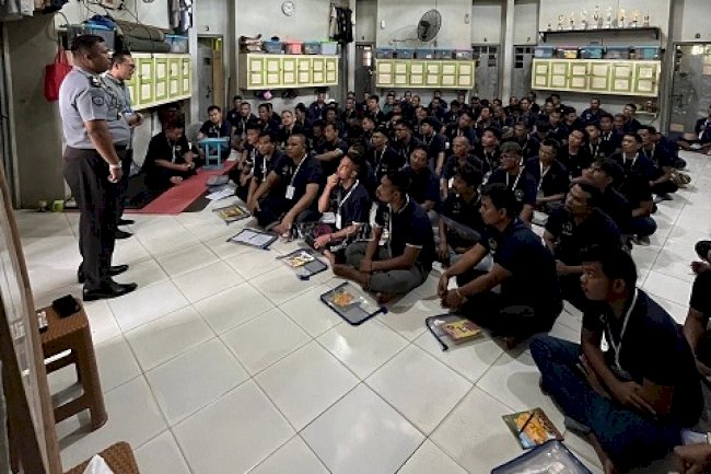 Ini Pesan Ka. KPLP Jambi kepada Warga Binaan Peserta Program Rehabilitasi