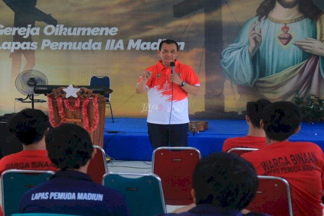 Lapas Pemuda Madiun Gelar Pembinaan Rohani bersama Yayasan Pondok Kasih Surabaya dan Kemenag Kota Madiun
