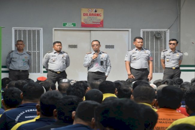 Kalapas Narkotika Muara Sabak Minta Warga Binaan Jaga Kesehatan di Musim Pancaroba