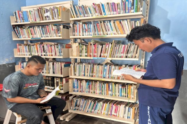 Dorong Budaya Literasi, Rutan Majene Penuhi Fasilitas Bacaan Warga Binaan 