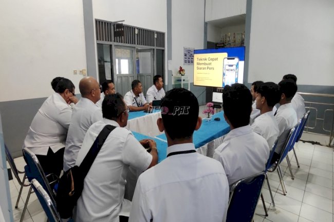 Diseminasi Hasil Gema Tekforma, Lapas Kotabaru Paparkan Materi ke Tim Humas Internal