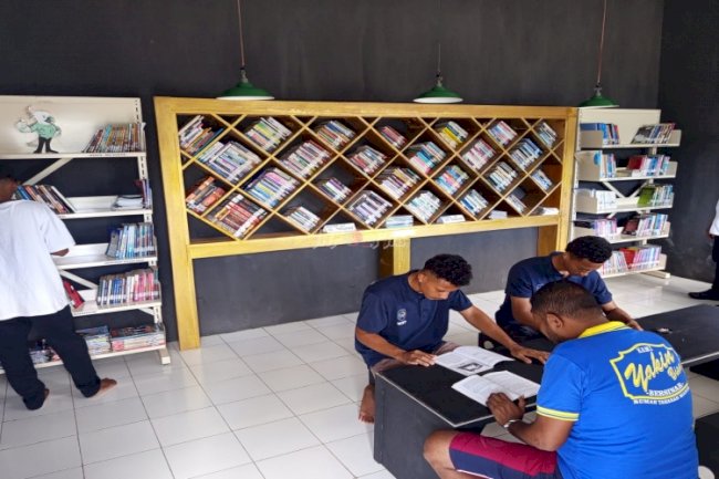 Karutan Masohi Tinjau Perpustakaan, Dorong Optimalisasi Pembinaan dan Minat Baca Warga Binaan