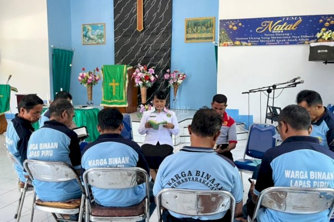 Pembinaan Rohani Warga Binaan Kristen, Lapas Piru Gandeng Kemenag SBB