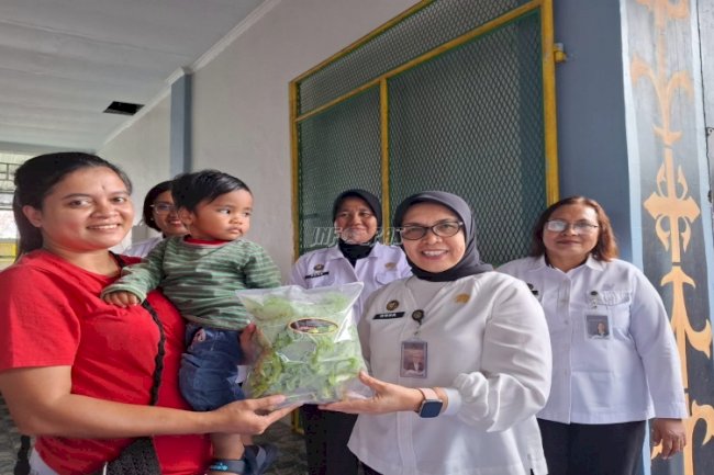  Lapas Perempuan Ambon Salurkan Sayuran Hidroponik kepada Keluarga Warga Binaan