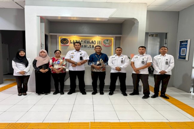 Evaluasi Penyelenggaraan Layanan Publik, Lapas Namlea Kedatangan Ombudsman RI Provinsi Maluku