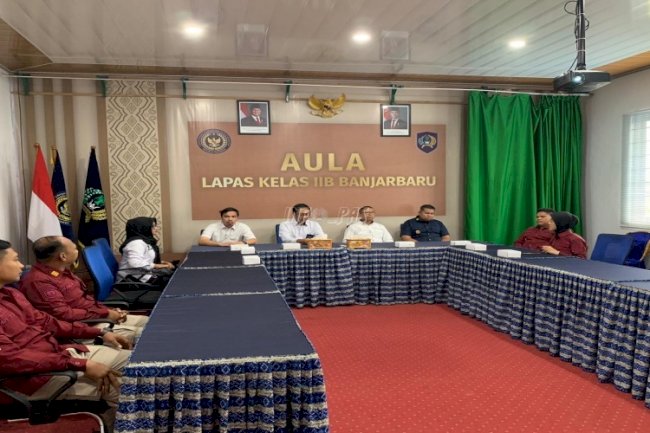 Lapas Banjarbaru Terima Audit Ketaatan atas Pengelolaan BMN oleh Itjen Kemenimipas