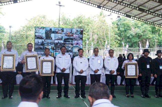 Gagalkan Peredaran dan Penyelundupan Narkoba,126 Petugas Pemasyarakatan Raih Penghargaan dari Menimipas