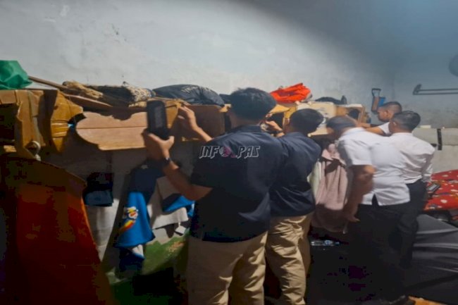 Cegah Gangguan Keamanan dan Ketertiban, Rutan Sampang Gelar Razia Kamar Hunian