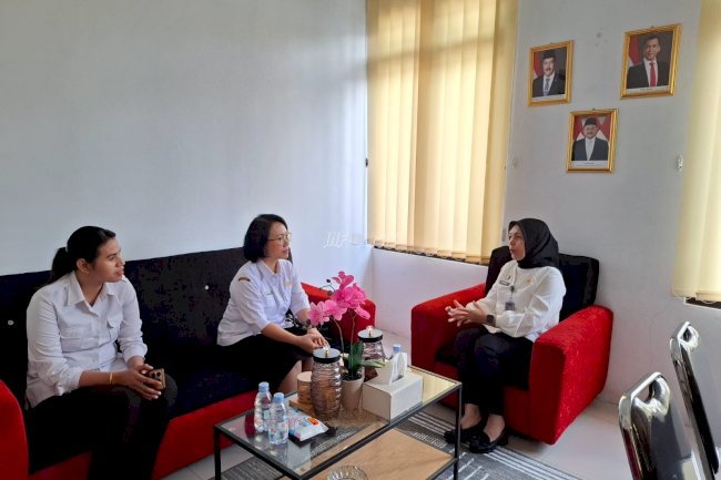 Gandeng Dinas Perpustakaan Maluku, Lapas Perempuan Ambon Perkuat Literasi Warga Binaan 