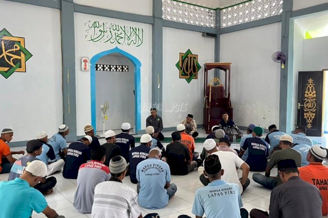 Lapas Piru dan Kemenag SBB Perkuat Pembinaan Iman dan Akhlak Warga Binaan