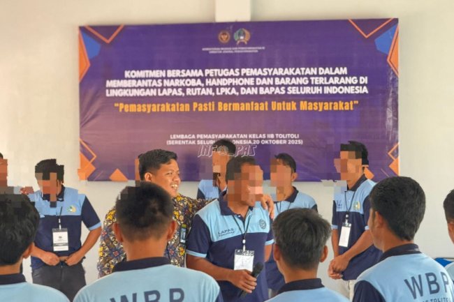 Lapas Tolitoli Perkuat Program Rehabilitasi Lewat Materi Dinamika Kelompok