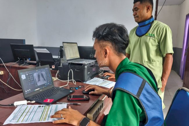 Lapas Geser Gelar Skrining TBC, Upaya Wujudkan Lingkungan Pemasyarakatan Sehat