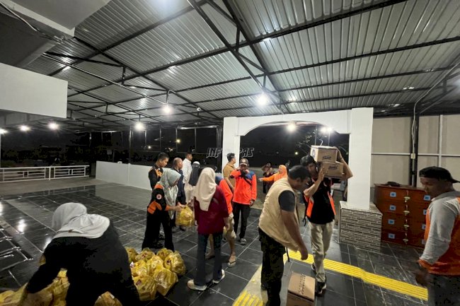 Lapas Tolitoli Terima Bantuan Sembako dari BNPB untuk Pegawai Terdampak Banjir