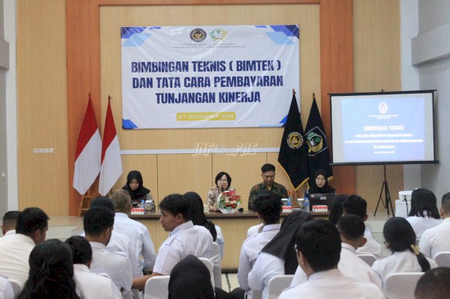 Dorong Akuntabilitas Keuangan, Kanwil Ditjenpas Maluku Gelar Bimtek Pembayaran Tunkin