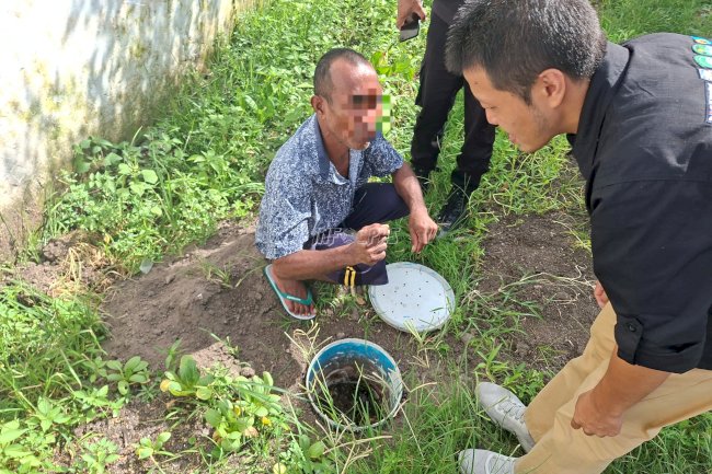 Edukasi Lingkungan, Lapas Saparua Dorong Warga Binaan Olah Sampah Organik Lewat Biopori