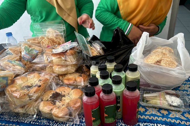 Bazar Pipas Lapas Banjarmasin Ramai, Produk Warga Binaan Laris Manis
