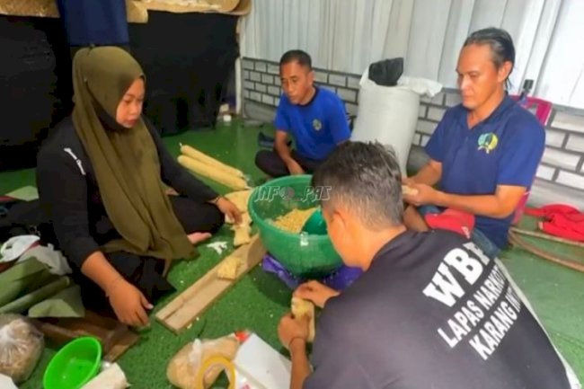 Dari Lapas untuk Ketahanan Pangan, Warga Binaan Karang Intan Antusias Ikuti Pelatihan Pembuatan Tempe
