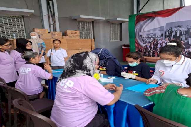 Lapas Perempuan Ambon dan IDI Kota Ambon Laksanakan Pemeriksaan dan Penyuluhan Kesehatan Spesialistik