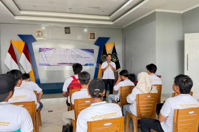 Klien Bapas Tanjungpandan Belajar Pertukangan Baja Ringan dan Hidroponik