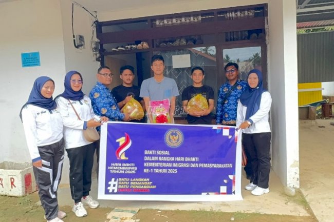 Lapas Tolitoli Gelar Bakti Sosial 'IMIPAS Peduli'