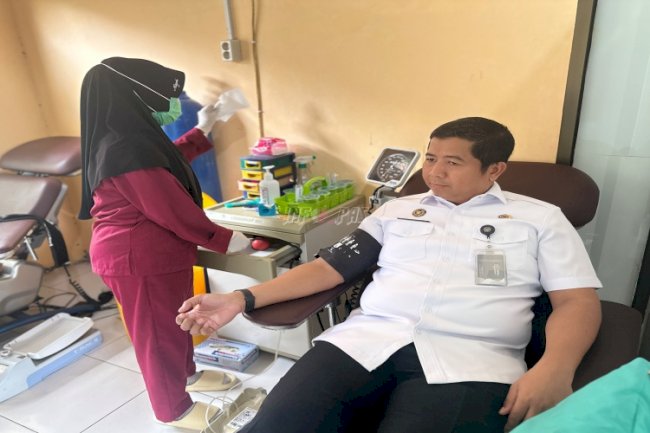 Lapas Kotabaru Gelar Donor Darah “IMIPAS PEDULI 2025” 