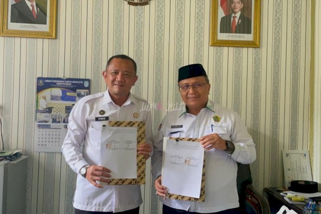 Lapas Narkotika Karang Intan dan Kemenag Kab. Banjar Perpanjang PKS Pembinaan Keagamaan Warga Binaan